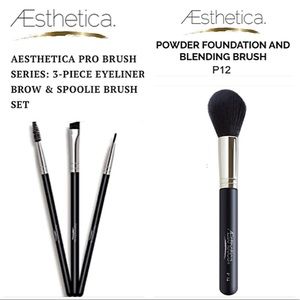 NEW AESTHETICA PRO MAKEUP BRUSHES BLENDING LINER +